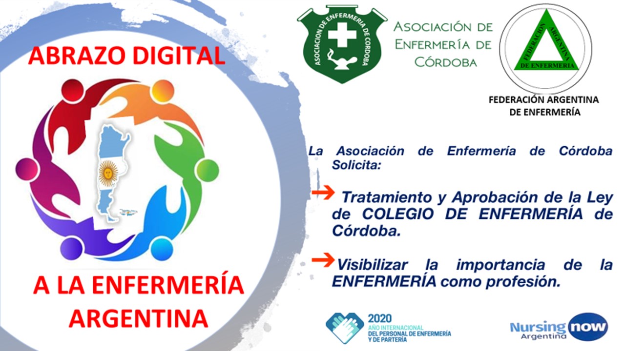 Federación Argentina de Enfermería: Abrazo digital a Enfermería 1
