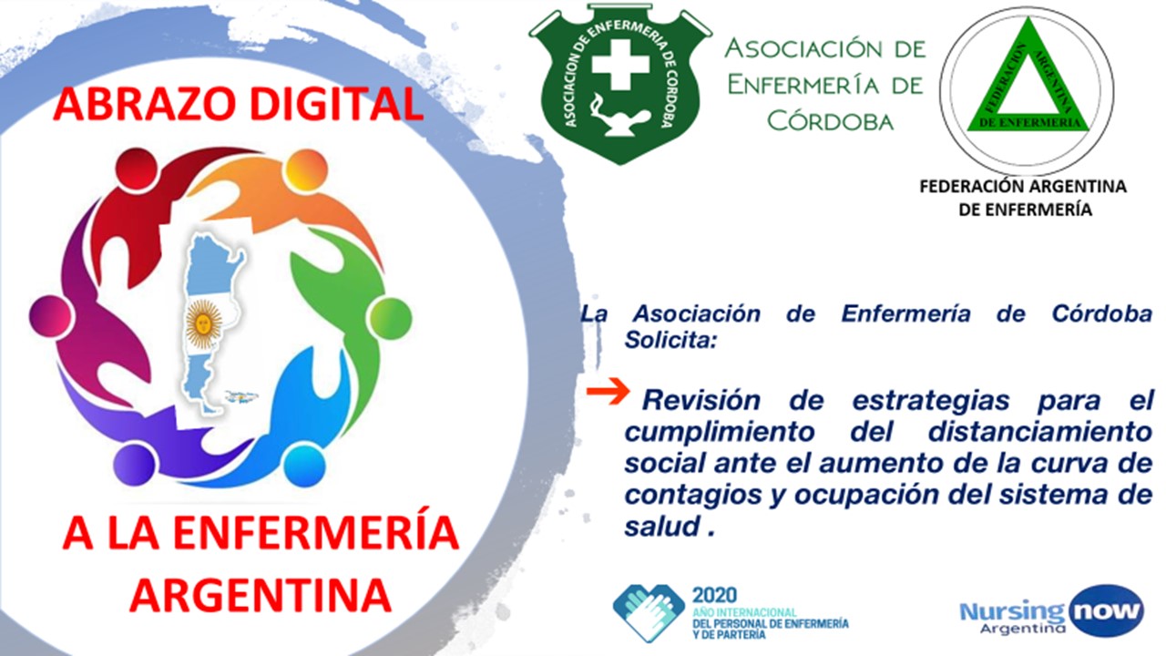 Federación Argentina de Enfermería: Abrazo digital a Enfermería 2