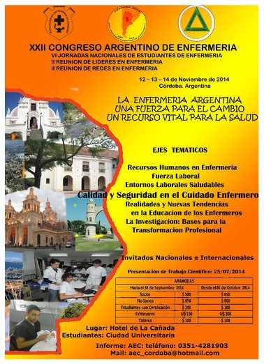 XXII Congreso Argentino de Enfermería