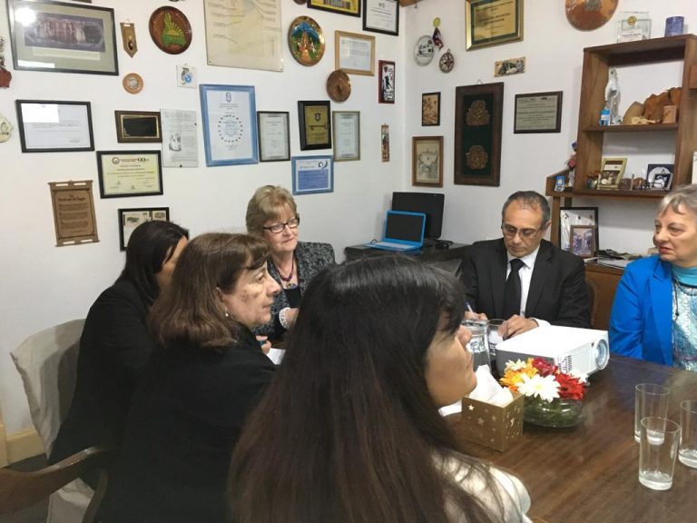 AEC en la visita de Annette Kennedy, Presidenta del CIE 1