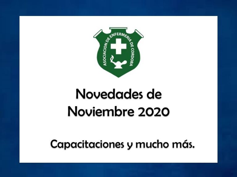 Noticias del mes de Noviembre 2020