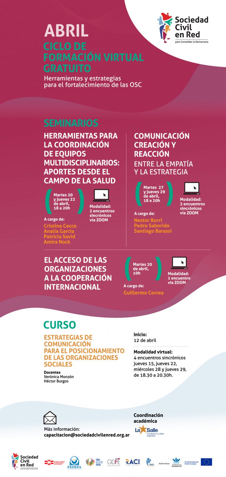 CAPACITACIONES GRATUITAS